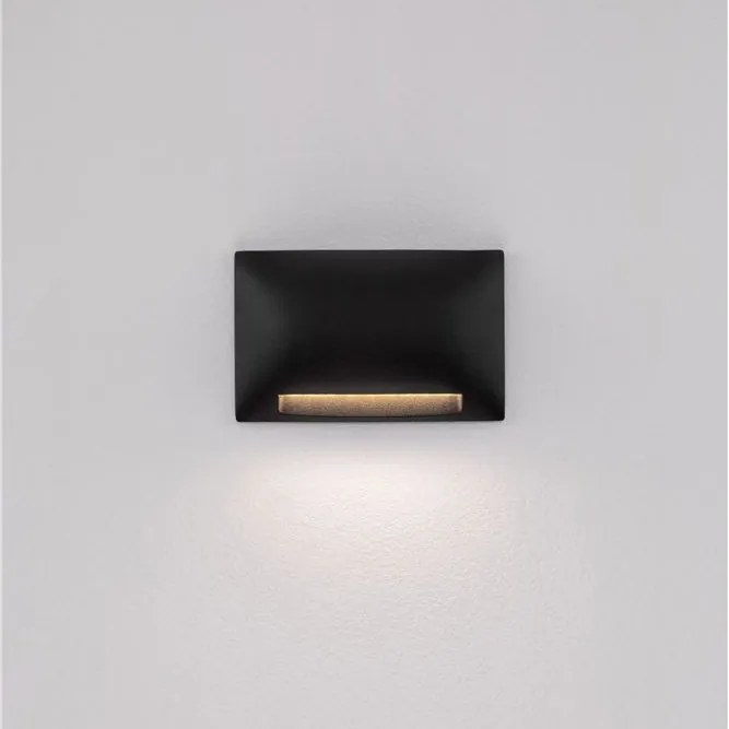 Spot LED aplicat iluminat scari exterior Sub negru IP65
