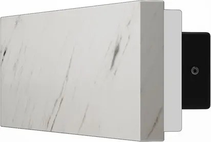 Aplica de perete minimalista piatra alba Texture