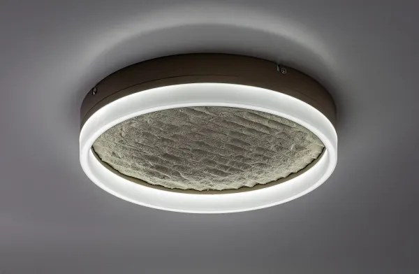 Rabalux 71525 - Plafonieră LED dimabilă TIMMO 24W/230V 3000-6500K Ø 40 cm bej +cu telecomandă
