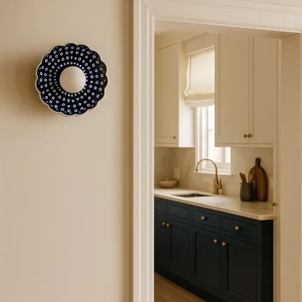 Argon 8933 - Aplică de perete BOLL, 1xG9/6W/230V, albastru