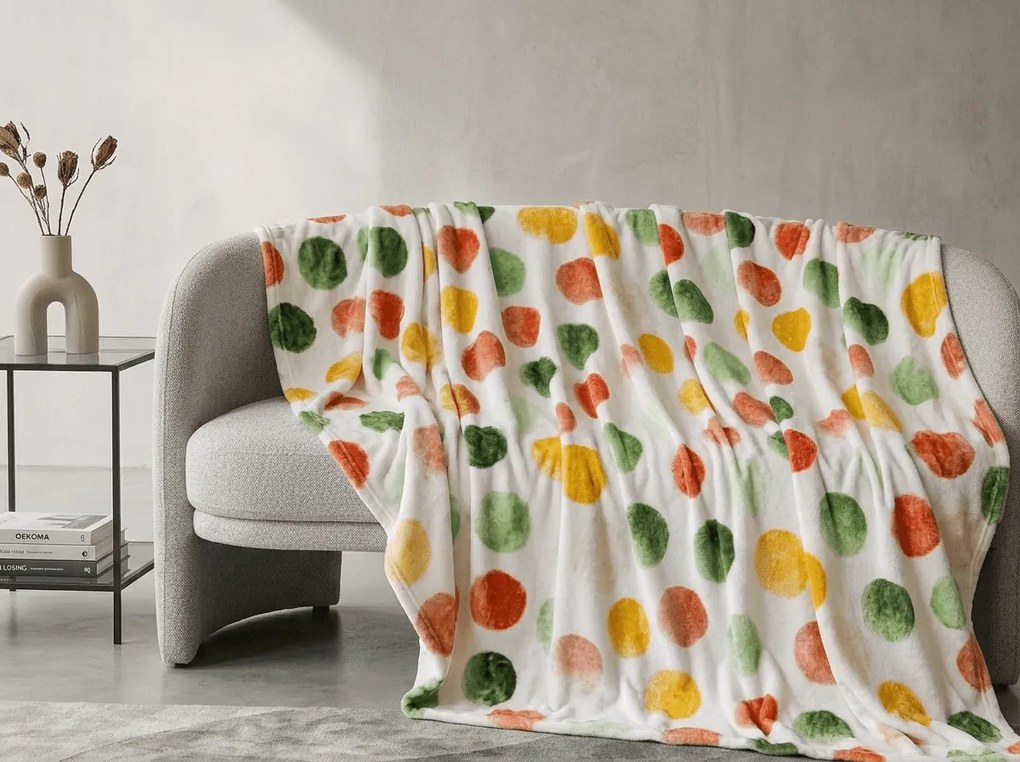 Patura microplus DOTELLA, colorata Dimensiune: 150 x 200 cm
