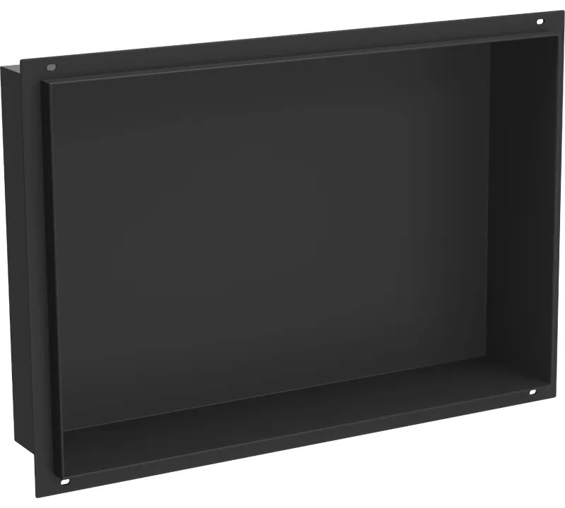 Mexen X-Wall-NR raft încastrat fără guler de mascare 45 x 30 cm, Neagră - 1971453010