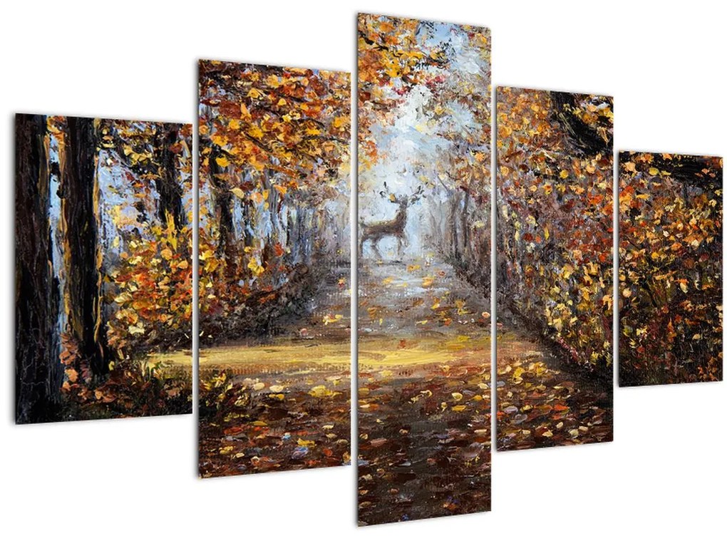 Tablou - Spiritul pădurii (150x105 cm)