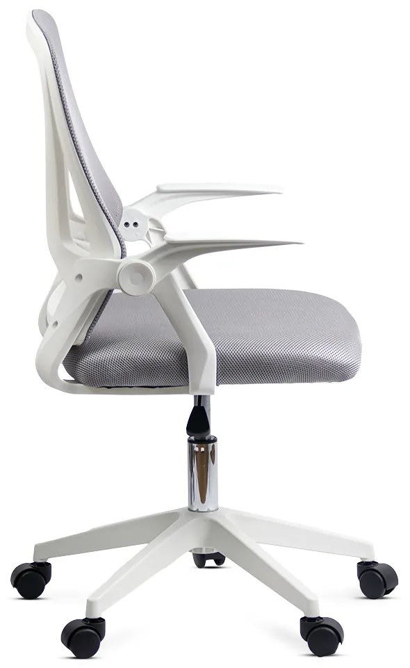 Scaun de birou pentru copii din mesh OFF 433 gri