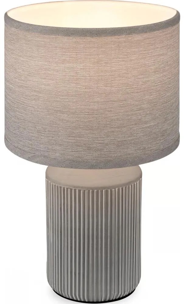 Brilo - Lampă de masă INO 1xE14/10W/230V, gri