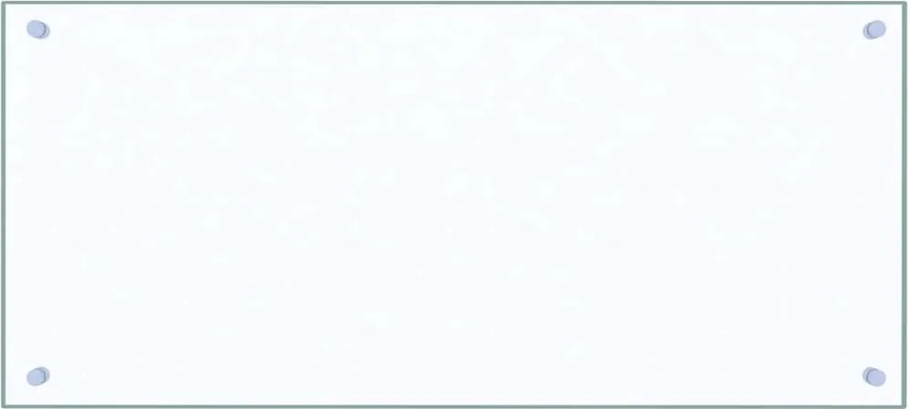 vidaXL Panou antistropi bucătărie transparent 90x40 cm sticlă securiz.