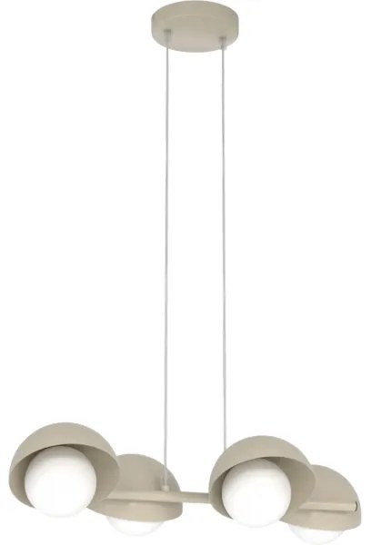 Lustră pe cablu BOOM 4xG9/8W/230V bej