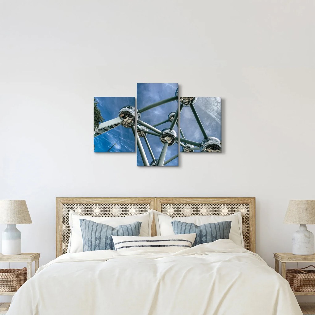 Tablou- atomium la Bruxelles (90x60 cm)