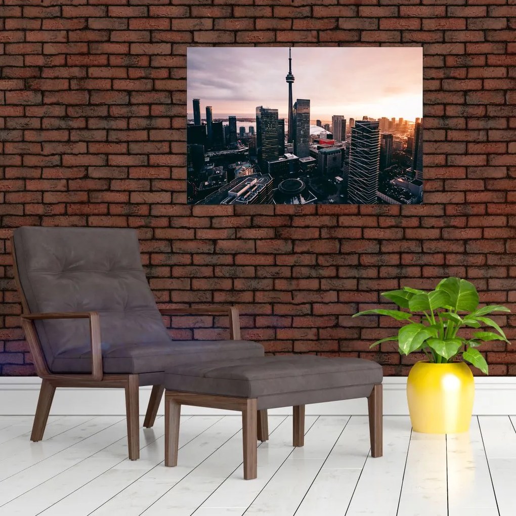 Tablou - Cntru orașului (90x60 cm)