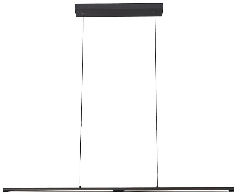 Lustra LED suspendata design modern minimalist TORCH neagra