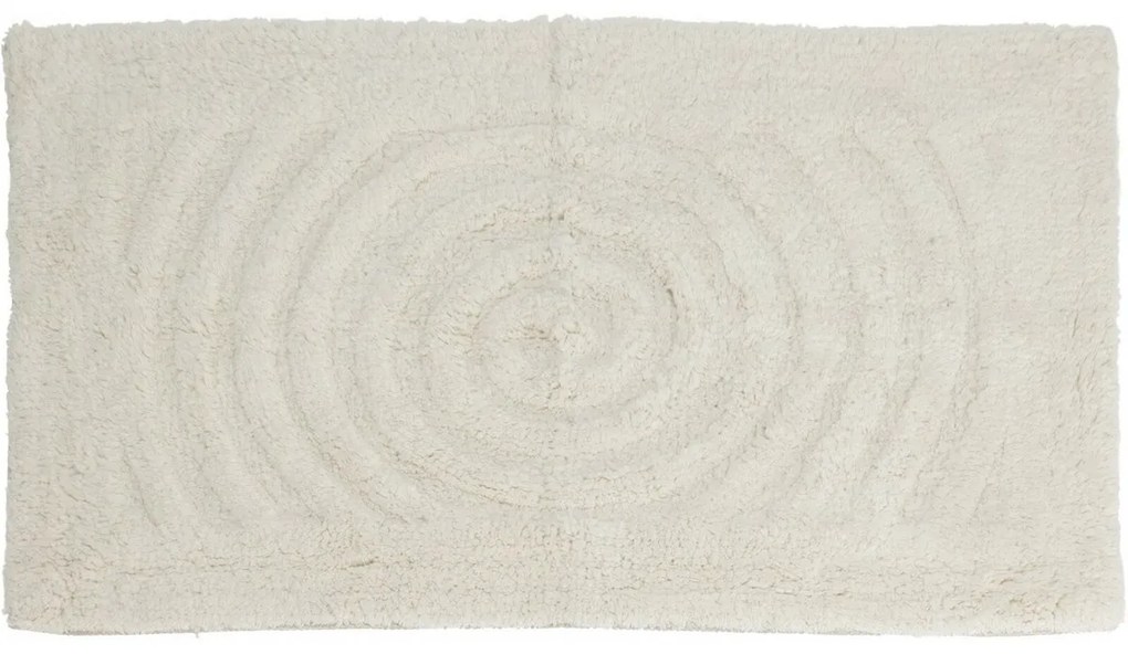 Covoraș de baie Circle bej deschis , 45 x 75 cm