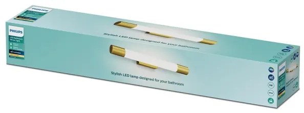 Aplică pentru oglindă de baie Philips ROVER LED/5W/230V IP44 alamă