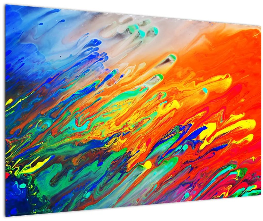 Tablou - Abstract colorat (90x60 cm)