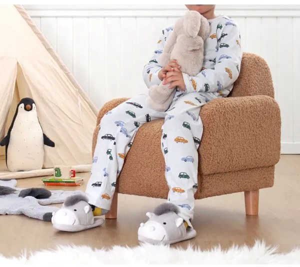 Fotoliu pentru copii LORY, maro