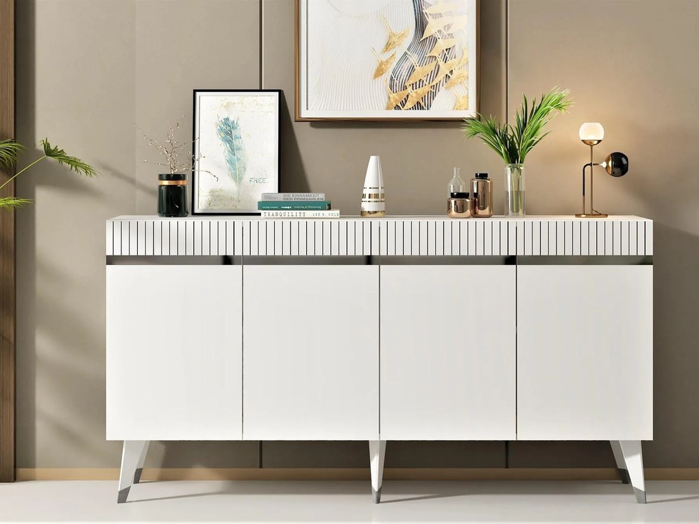 Dulap Mekebu 2 (alb + argintiu) . 1093415