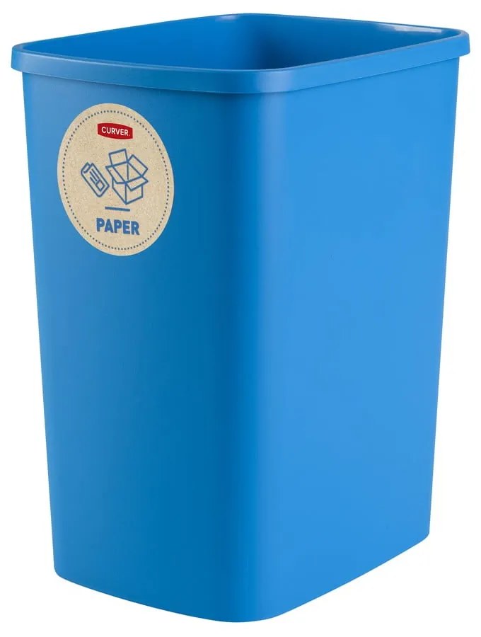 Set 3 coșuri de gunoi pentru sortarea deșeurilor Curver ECO, 25 l