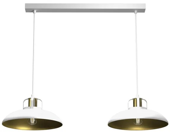 Lustră pe cablu Brilagi FLAMENGO 2xE27/60W/230V alb