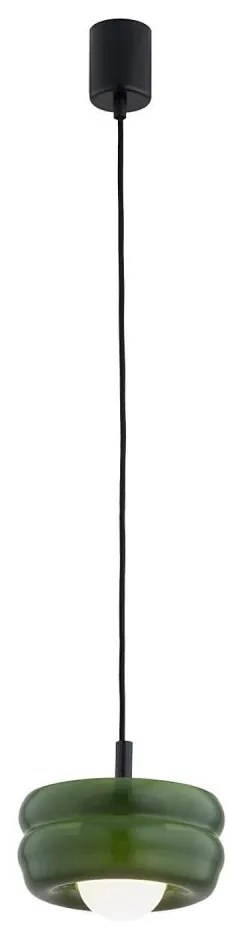 Lustră pe cablu Argon 8815 TEVO 1xG9/4,5W/230V verde