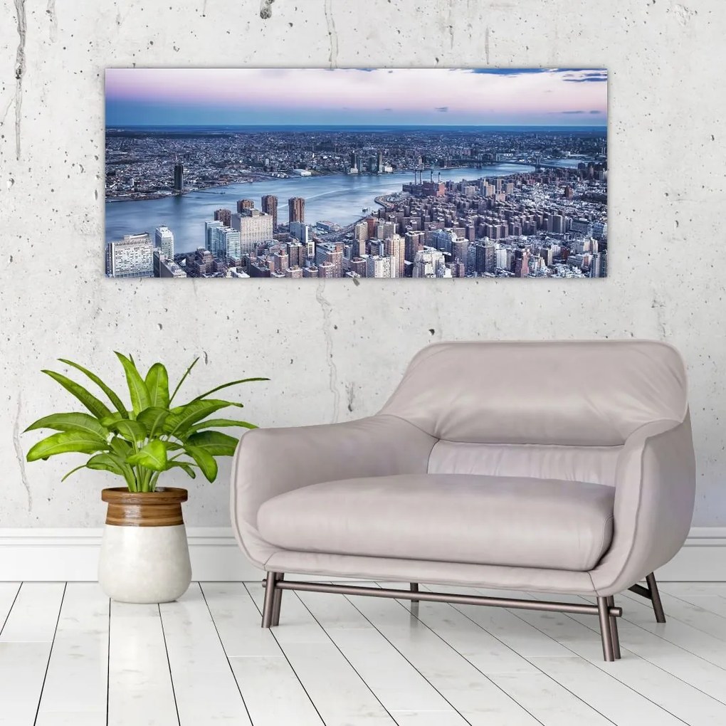 Tablou cu New York (120x50 cm)