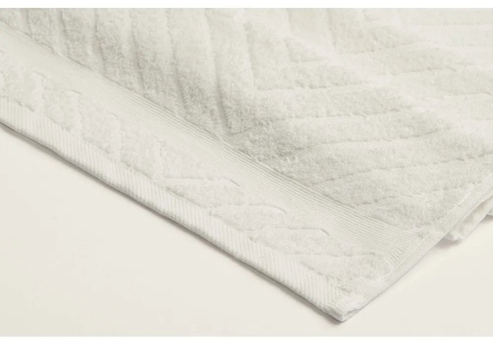 Prosoape galbene-gri 4 buc. din bumbac din frotir 50x90 cm – Foutastic