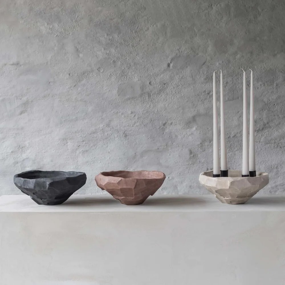 Sfeșnic din piatră Art Piece Nuki – Mette Ditmer Denmark