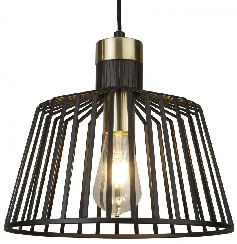 Lustra / Pendul design modern Bird Cage 9411BK SRT