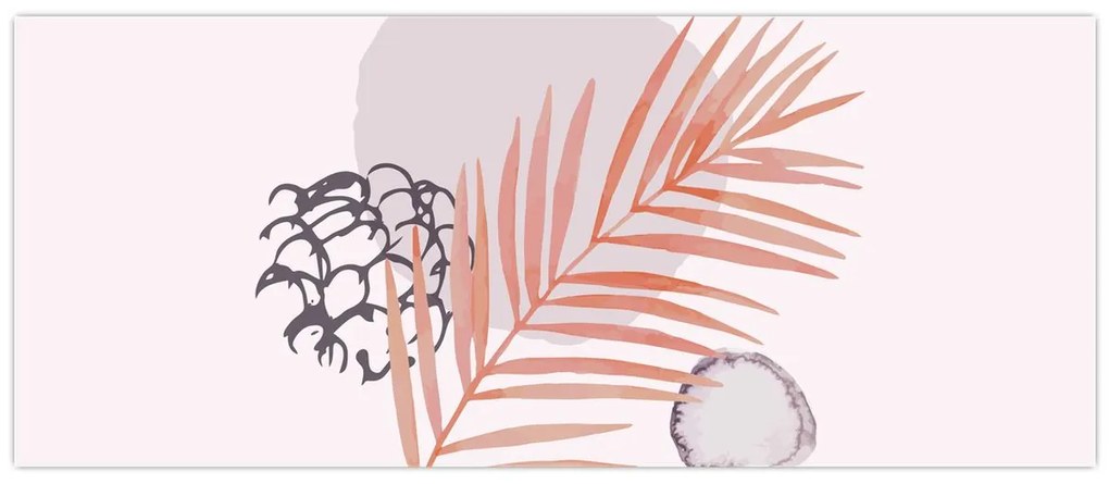Tablou - Minimalism violet N⁰3 (120x50 cm)