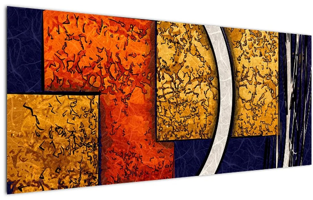 Tablou abstract (120x50 cm)