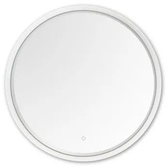 Oglindă LED retroiluminată pentru baie Zuma Line D2526 24W/230V 3000/4000/6000K IP44 alb/auriu