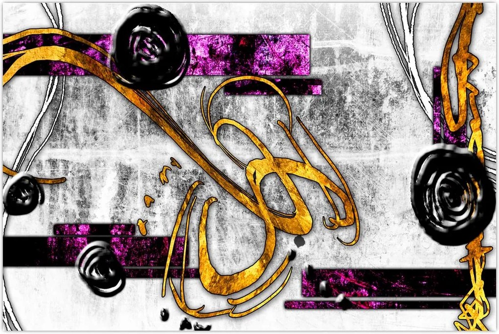 Tablou abstracției (90x60 cm)