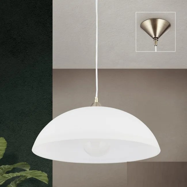 Lustra, Pendul diametru 40cm Susan, alama antic