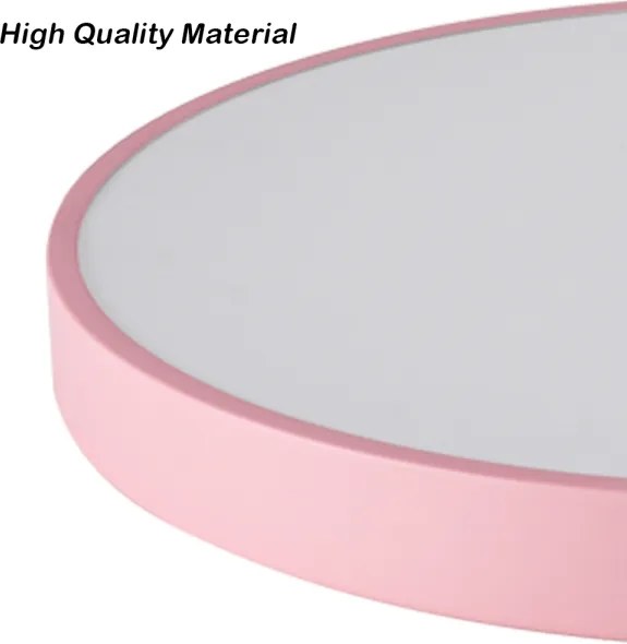 Brilagi - Plafonieră LED dimabilă POOL LED/60W/230V 3000-6000K 50 cm roz+telecomandă