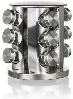 Set de condimente în suport AKCENT 85 ml, 12 buc.