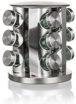 Set de condimente în suport AKCENT 85 ml, 12 buc.