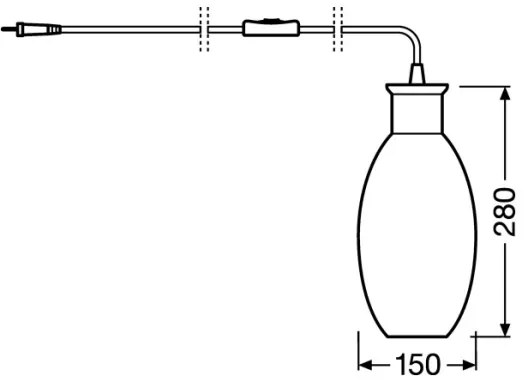 Lampă de masă GRAPE 1xE27/40W/230V roz Ledvance