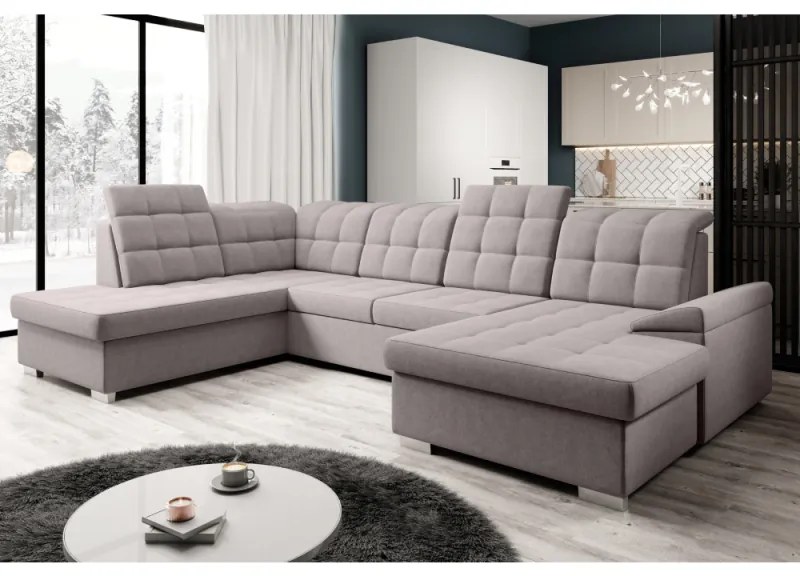 Coltar Living Extensibil OREO U Bej Stanga