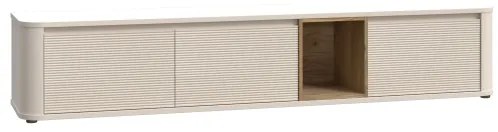 Comodă TV INAR, bej/maro