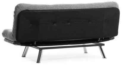 Canapea extensibilă BINA, 2 locuri, gri deschis