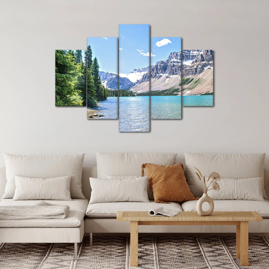 Tablou - Lac Alpin (150x105 cm)