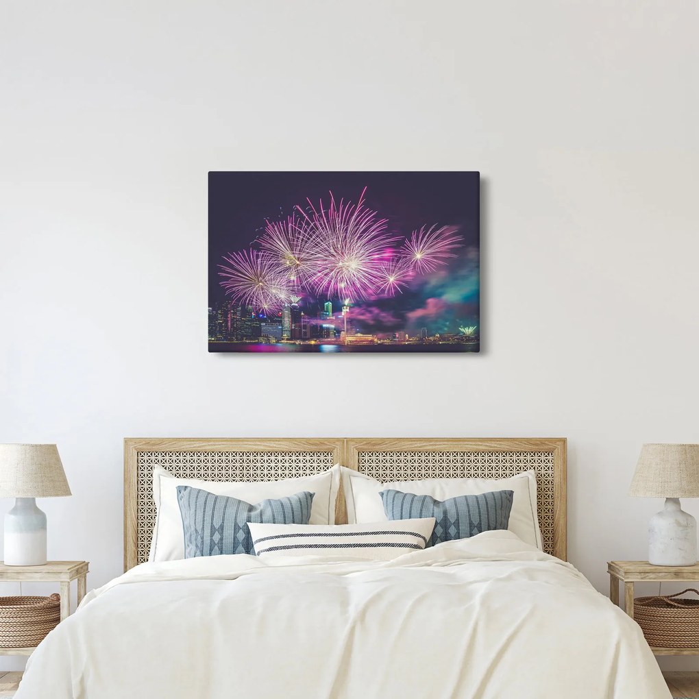 Tablou cu artificii (90x60 cm)