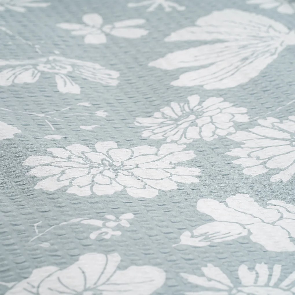 Lenjerie pat 4Home Gentle Green bumbac creponat, 140 x 220 cm, 70 x 90 cm