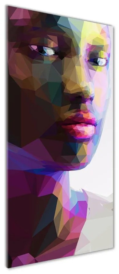 Tablou sticlă Abstracție femeie