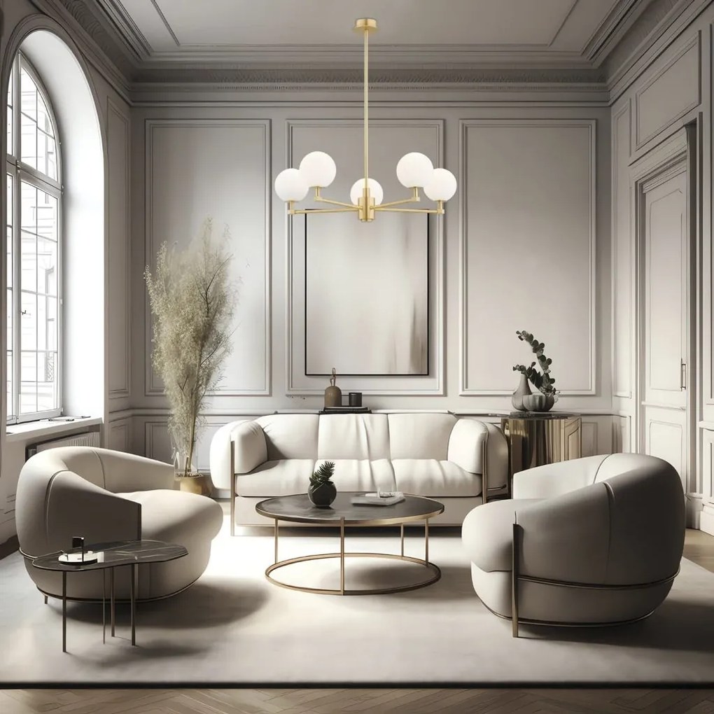 Candelabru 5 brate design modern Paloma