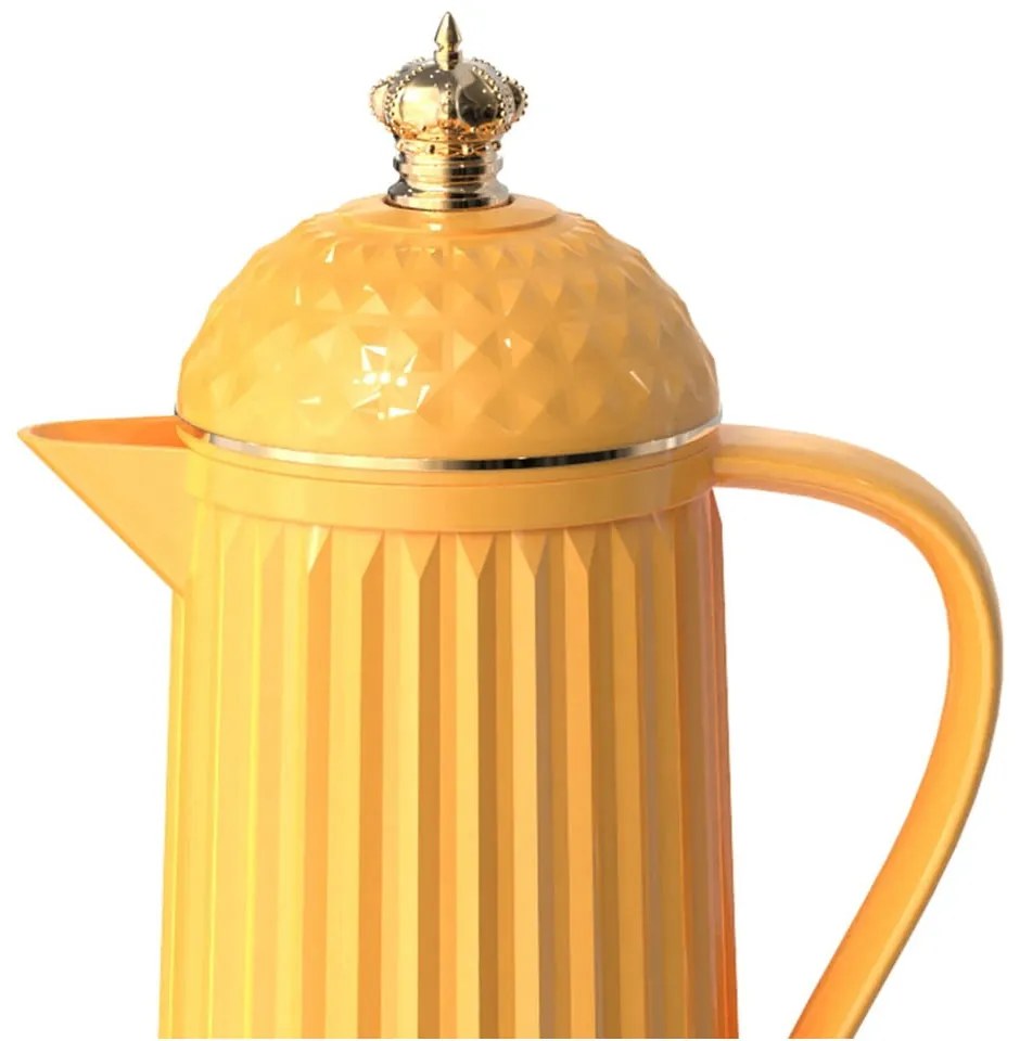 Termos galben 920 ml Crown – PT LIVING