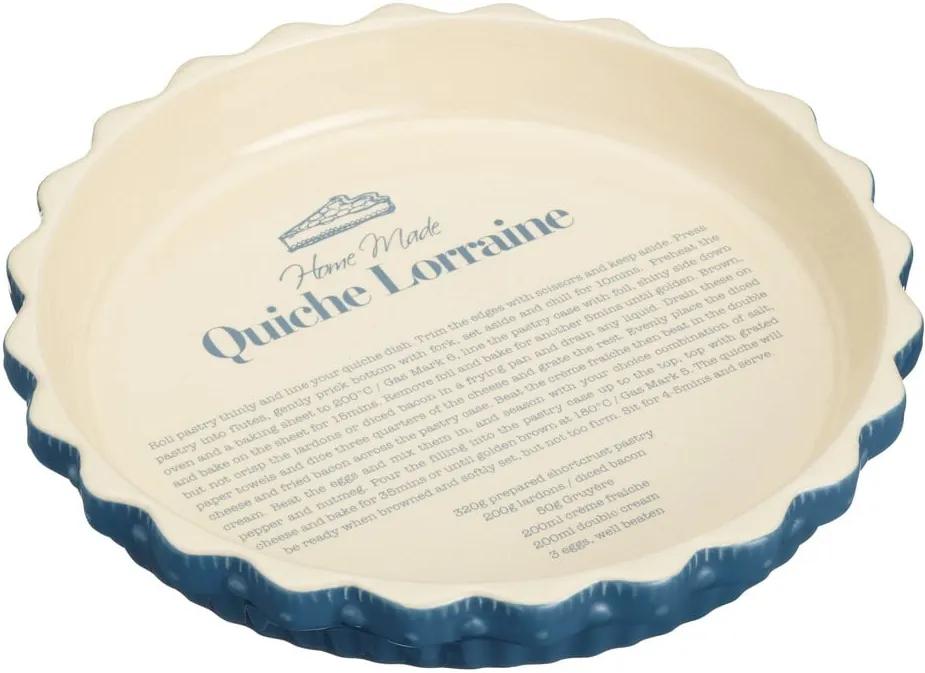 Formă de copt din gresie ceramică pentru quiche Dish Kitchen Craft Home Made, ⌀ 23 cm