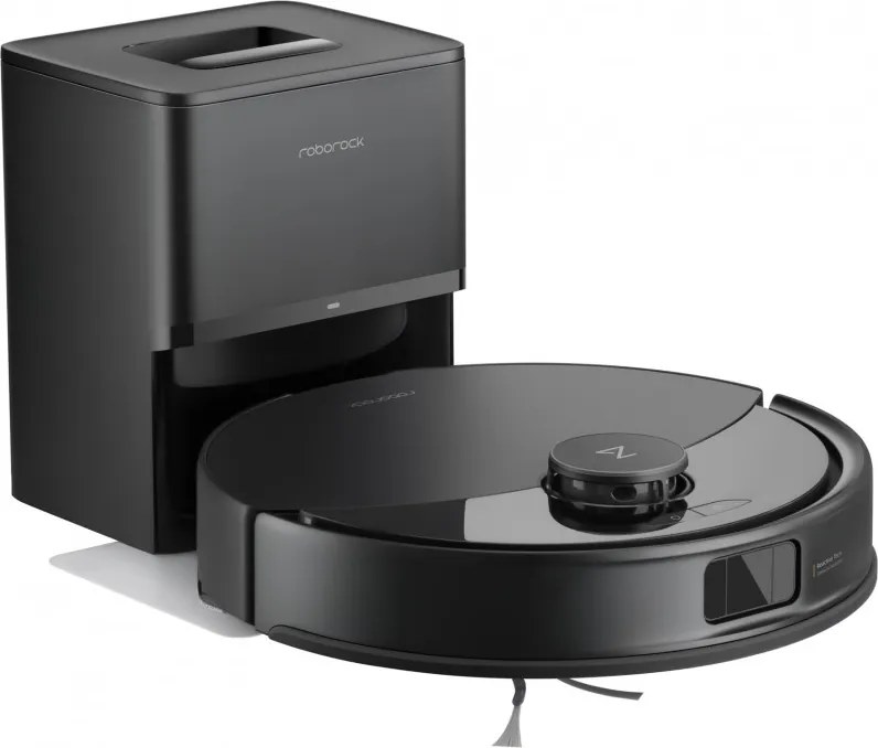 Aspirator robot Roborock Q10 PF+, 10000 Pa, 150 min, 0,35 L, Wi-Fi, Uscat/umed, Ridicare automata a mopului, LiDAR 360°, Cartografiere 3D, Control vocal, Negru