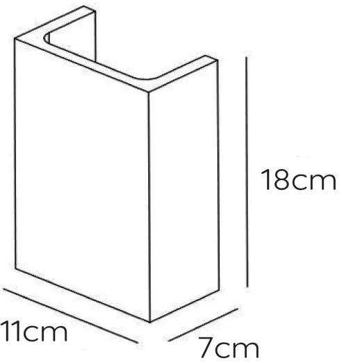 Lucide 35201/18/31 - Aplica perete GIPSY 1xG9/40W/230V alb