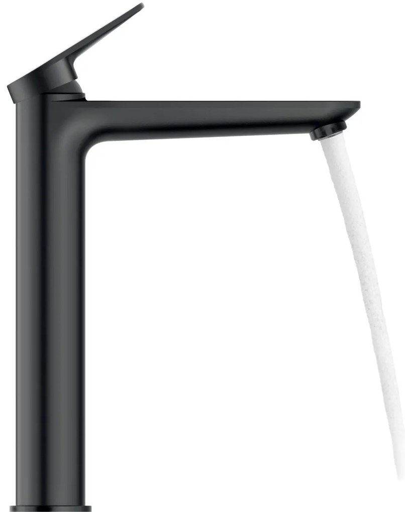 Duravit Wave baterie lavoar stativ negru WA1040002046
