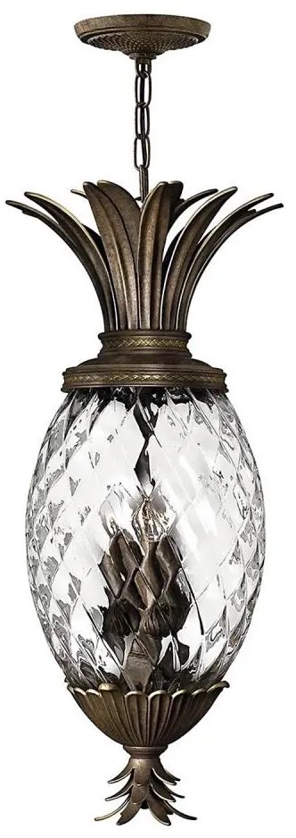 Lustră pe lanț Hinkley HK-PLANT4-P-PZ PLANTATION 4xE14/40W/230V bronz