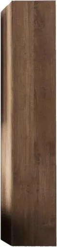 Dulap coloana mare suspendat LC Mobili Italia Hamburg 26x138 cm finisaj stejar inchis mercure